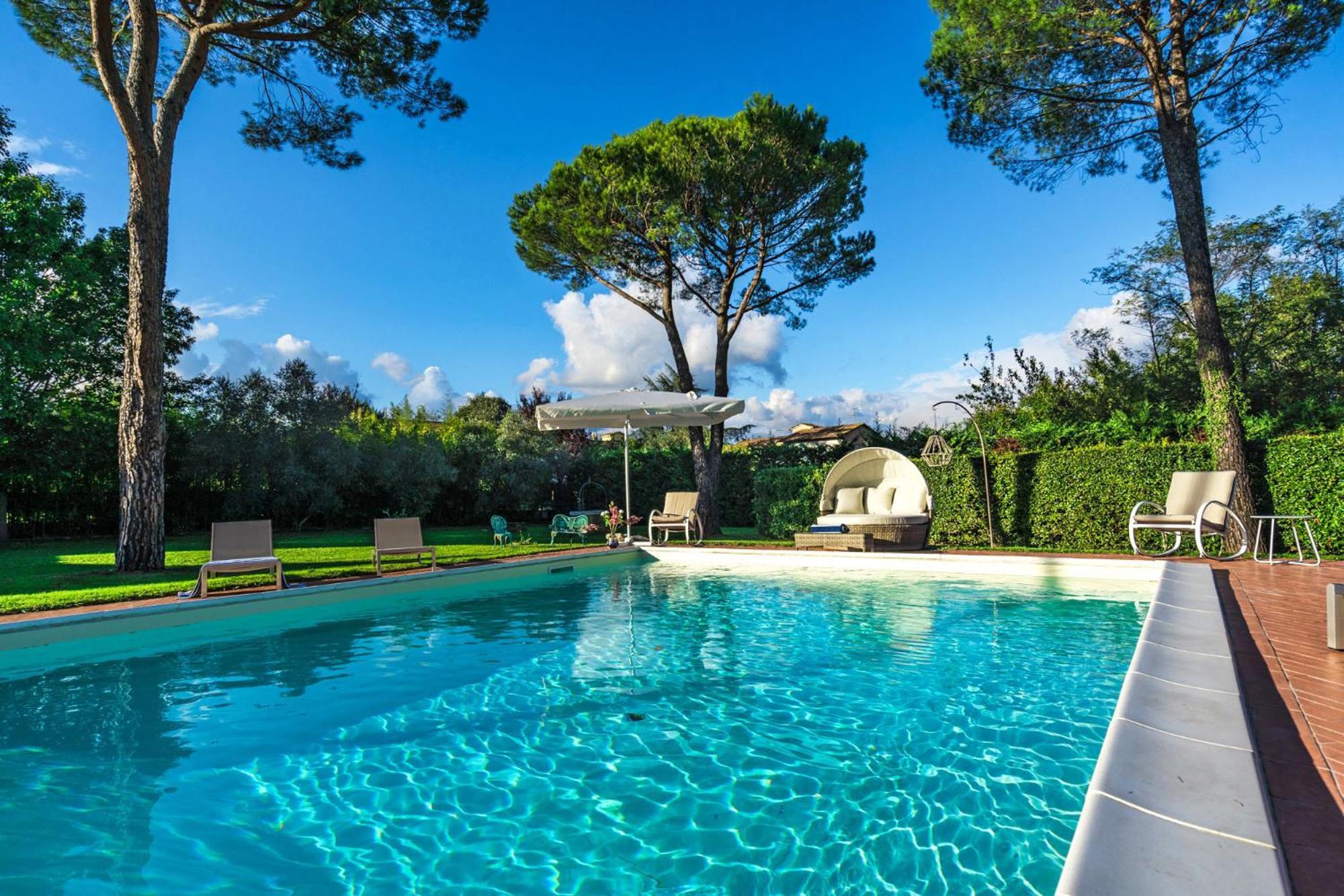 Villa Ines Charme Near Lucca Алтопасчио Экстерьер фото