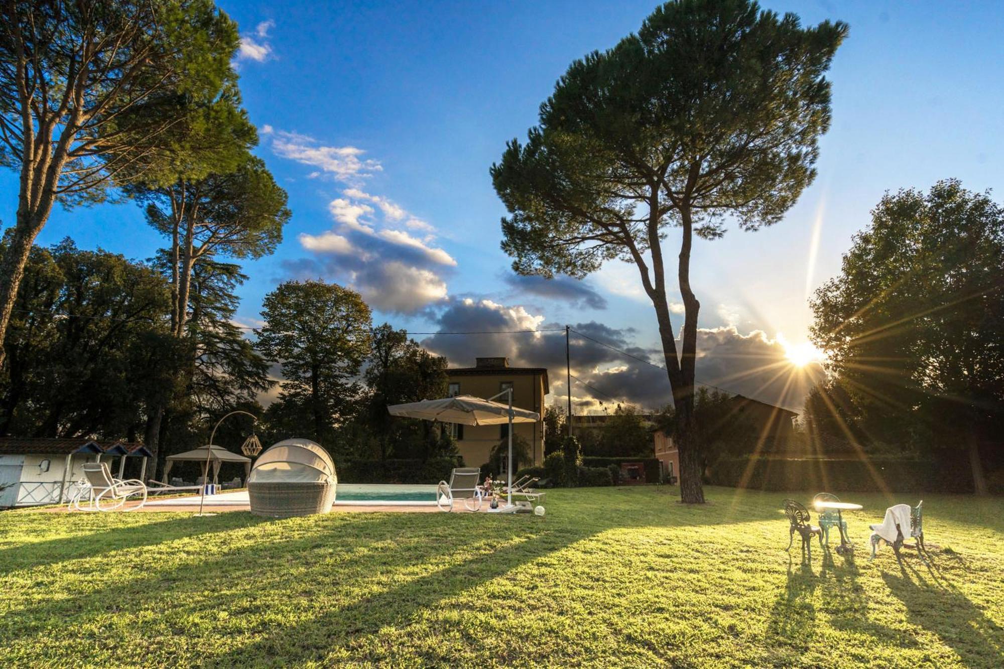 Villa Ines Charme Near Lucca Алтопасчио Экстерьер фото